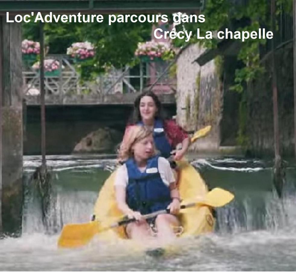 Les Nympheas, Appart Au Calme Et Grand Jardin A 15 Min De Disneyland, Crecy-la-Chapelle Εξωτερικό φωτογραφία