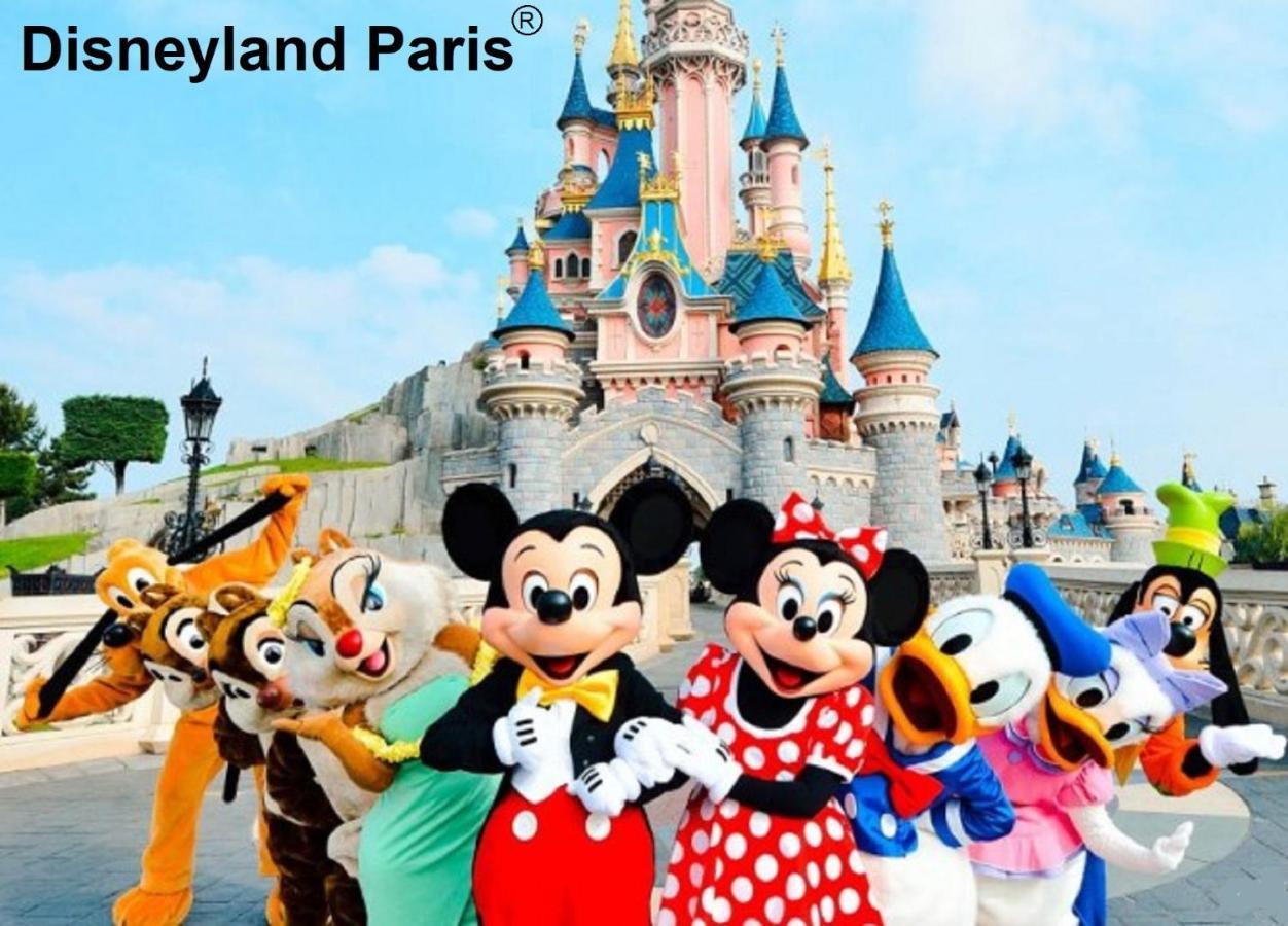 Les Nympheas, Appart Au Calme Et Grand Jardin A 15 Min De Disneyland, Crecy-la-Chapelle Εξωτερικό φωτογραφία
