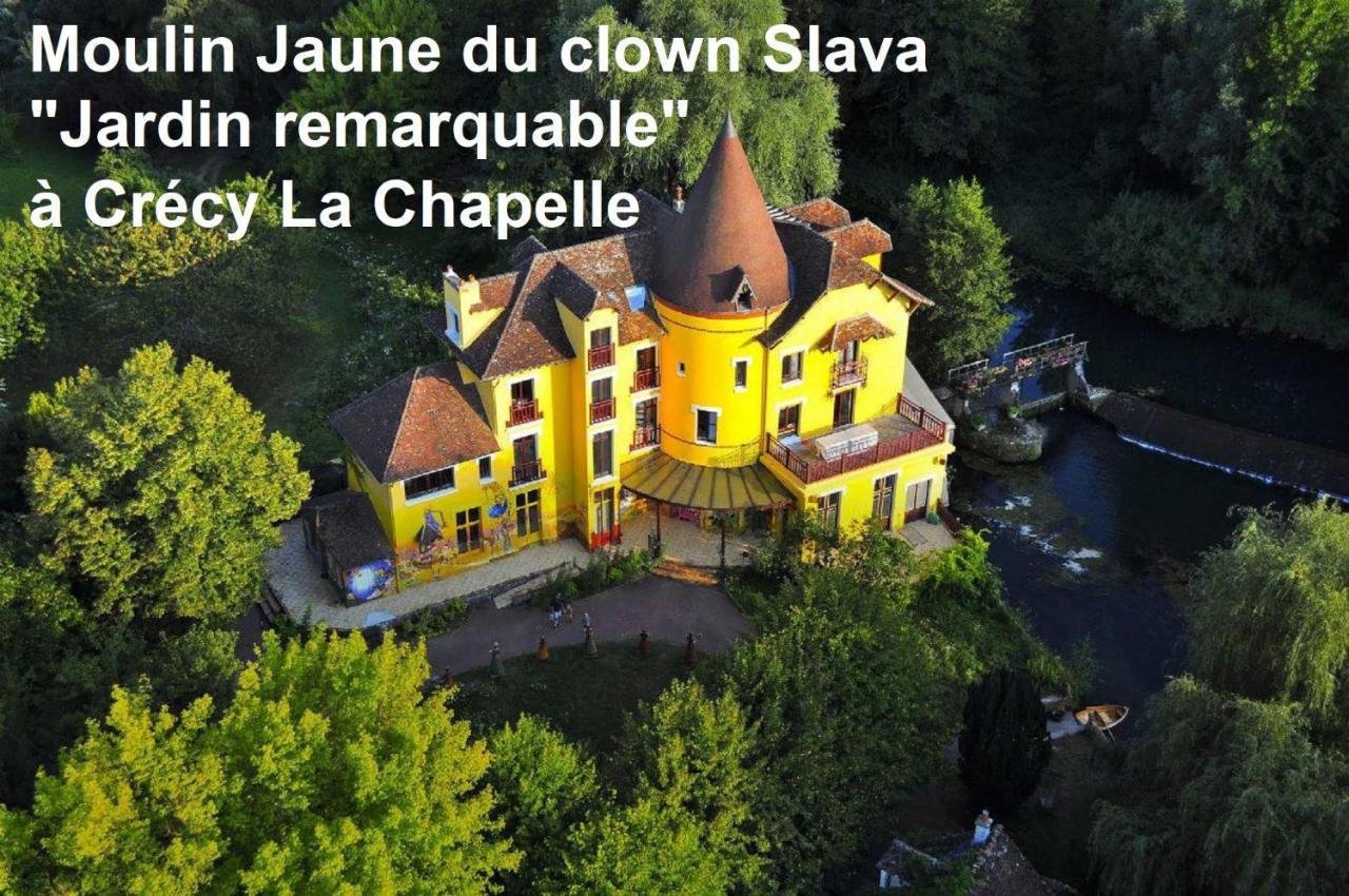 Les Nympheas, Appart Au Calme Et Grand Jardin A 15 Min De Disneyland, Crecy-la-Chapelle Εξωτερικό φωτογραφία